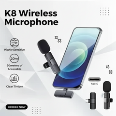 Wireless Collar Microphone π€ | Type-C Android Mic | Noise Reduction | Vlogging, YouTube & Podcast
