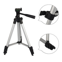 Portable Tripod Stand 3110 📸 | DSLR & Mobile Holder | Adjustable & Lightweight | Vlogging & Photography
